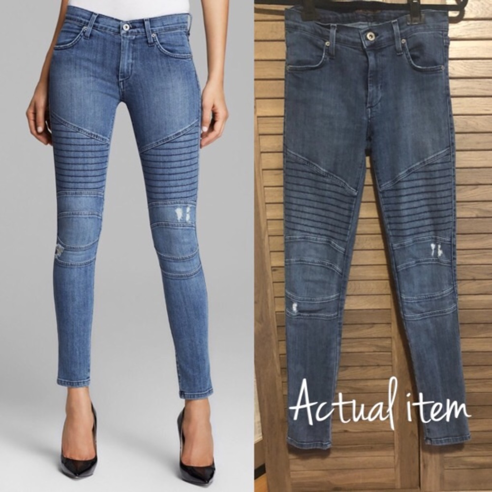 James Jeans “Moto” Skinny - Crush, Size 25
